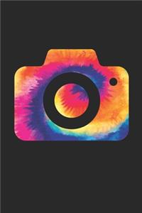 Tie Dye Photography Notebook - Photographer Gift for Photographer - Photography Journal - Photography Diary