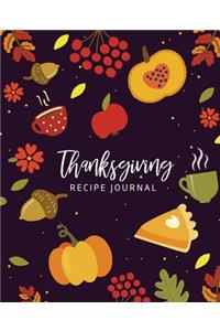 Thanksgiving Recipe Journal