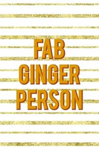 Fab Ginger Person