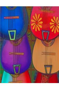 Blank Sheet Music for Guitar - 200 Blank Staff and Tab Pages for Guitar 8.5 x 11
