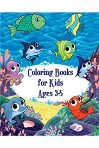 Coloring Books for Kids Ages 3-5
