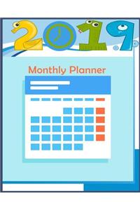 2019 Monthly planner