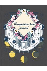Composition book journal