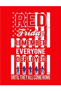 Red Friday Remember Everyone Deployed