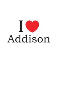 I Love Addison