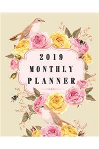 2019 Planner Monthly