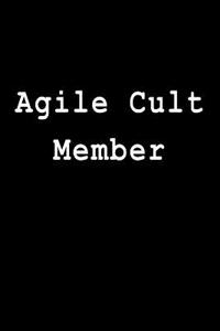 Agile Cult Member: Blank Lined Journal