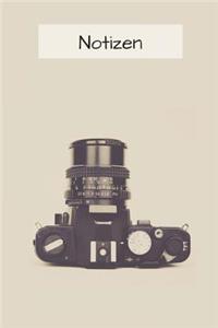 Analoge Fotografie Notizbuch