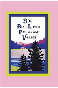 300 Best Loved Poems and Verses
