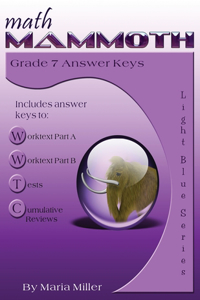 Math Mammoth Grade 7 Answer Keys