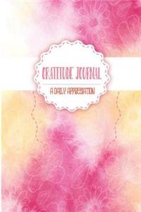 Gratitude Journal A Daily Appreciation