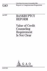Bankruptcy Reform