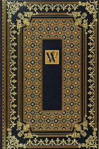 Gold Label Monogram W Notebook