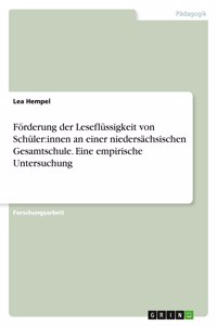 Förderung der Leseflüssigkeit von Schüler