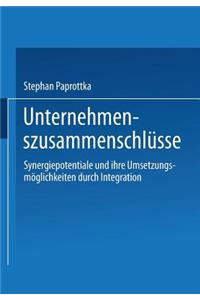 Unternehmenszusammenschlüsse