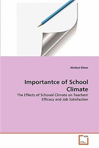 Importantce of School Climate