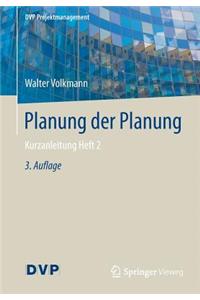 Planung Der Planung