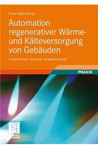 Automation regenerativer Warme- und Kalteversorgung von Gebauden