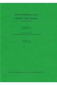 Die Erzahlungen Der Masdi Galin Hanom