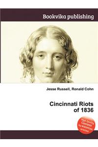 Cincinnati Riots of 1836