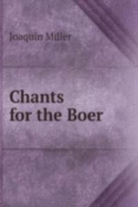 Chants for the Boer