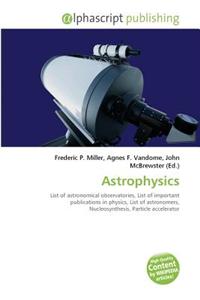 Astrophysics