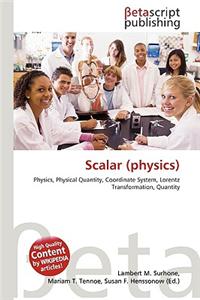 Scalar (Physics)