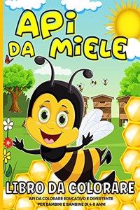 Api Da Miele Libro Da Colorare