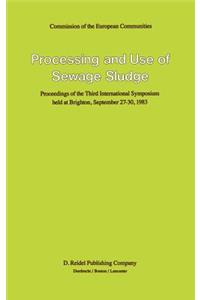 Processing and Use of Sewage Sludge