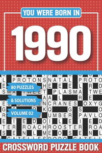 You Were Born In 1990 Crossword Puzzle Book