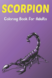 Scorpion Coloring Book For Adults