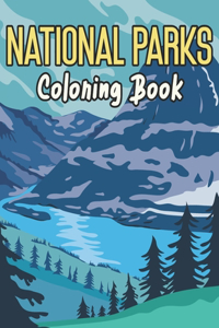 National Parks Coloring Book