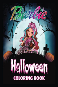 Barbie Halloween Coloring Book