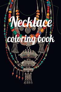 Necklace coloring book