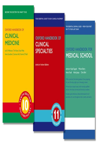 Oxford Handbook of Clinical Medicine, Oxford Handbook of Clinical Specialties, and Oxford Handbook for Medical School Pack