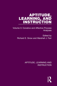 Aptitude, Learning, and Instruction