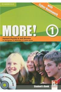 More! Level 1 Student's Book with Interactive CD-ROM with Cyber Homework