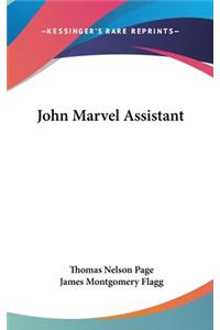 John Marvel Assistant