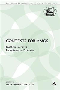Contexts for Amos