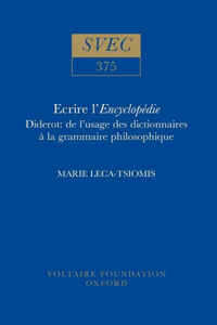 Ecrire l'Encyclopédie