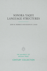 Sonora Yaqui Language Structures