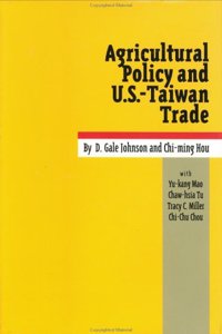 Agricultural Policy and U.S. Taiwan Trade