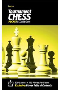 Tabiya Tournament Chess Pocket Scorebook