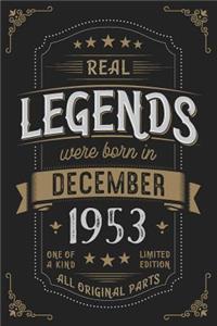 Real Legends were born in December 1953