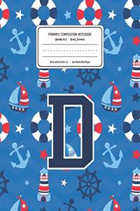 Primary Composition Notebook Grades K-2 Story Journal D