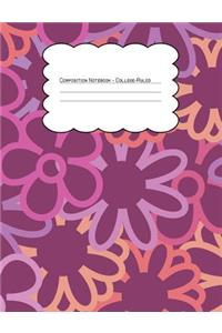 Composition Notebook College Ruled