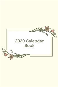 2020 Calendar Book