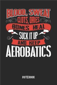 Blood clots sweat dries bones heal. Suck it up and keep Aerobatics