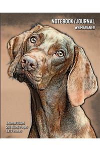 Notebook/Journal - Weimaraner