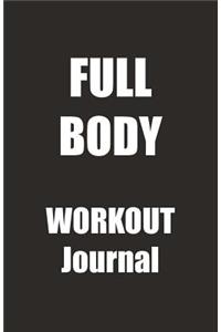 Full Body Workout Journal